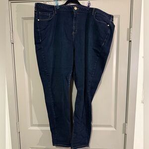 Lane Bryant Dark Indigo Skinny Jeans
